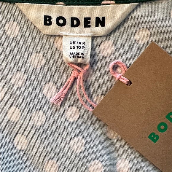 NWT Boden Jersey Knit Button Front Dress - Picture 5 of 10